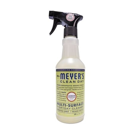 Mrs.Meyers MULTI PURPOSE CLEANER, LEMON SCENT, 16 OZ SPRAY BOTTLE 323569EA